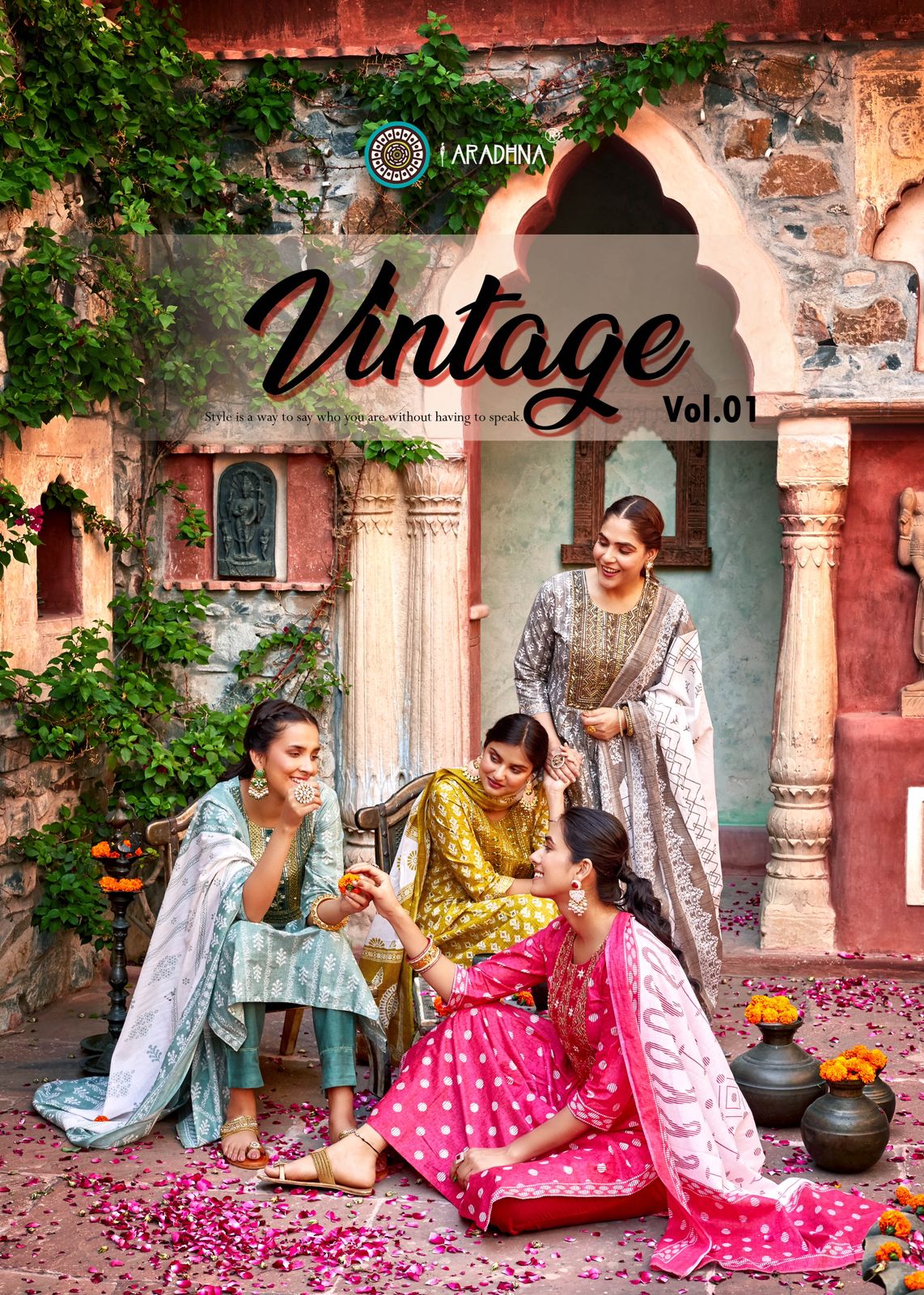 Vintage Vol 1 Aradhna Readymade Suits Catalog